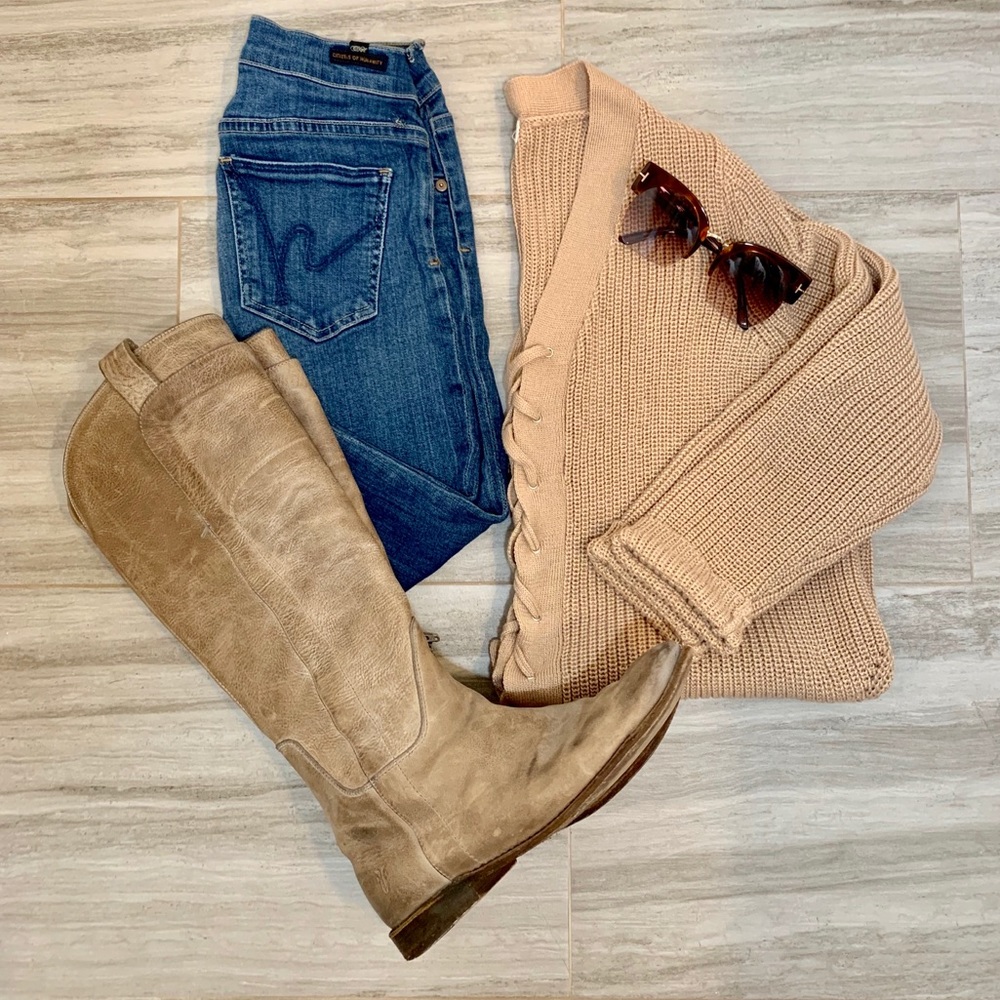 🐿FRYE PAIGE RIDING BOOTS🐿